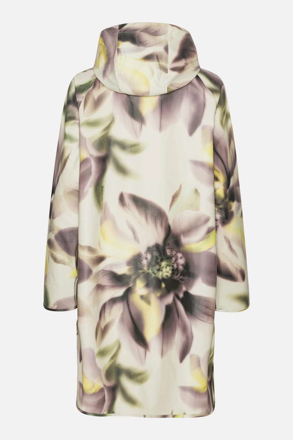 Ilse Jacobsen Rain Coat in Light Photoristic Flower - Image 5