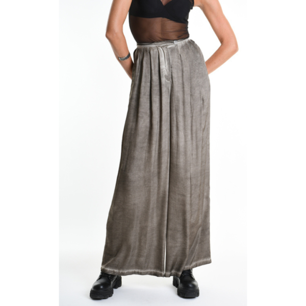 La Haine Wide Legged Pants in Fango