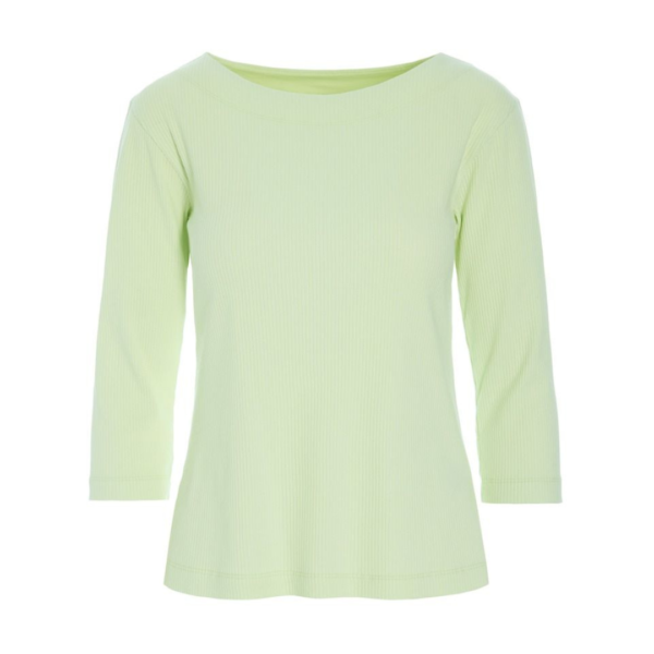 Bitte Kai Rand Three Quarter Sleeve Top In Lime