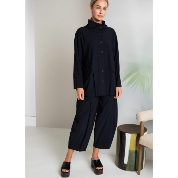 Naya Balloon Shaped Trousers In Black