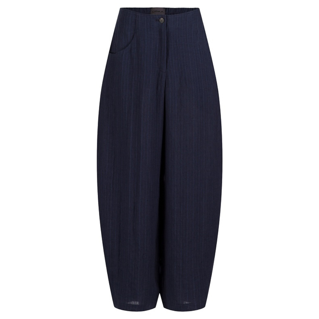 OSKA Trouser 635 In Navy