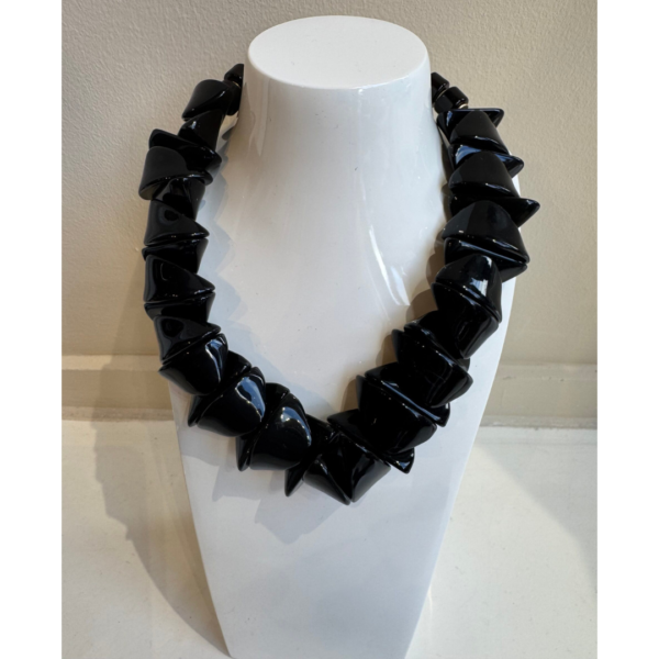 Sonata Short Chunky Necklace In Black