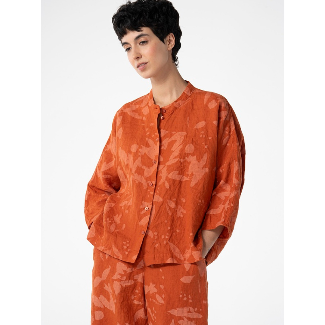 Oska Shirt 625 In Rust