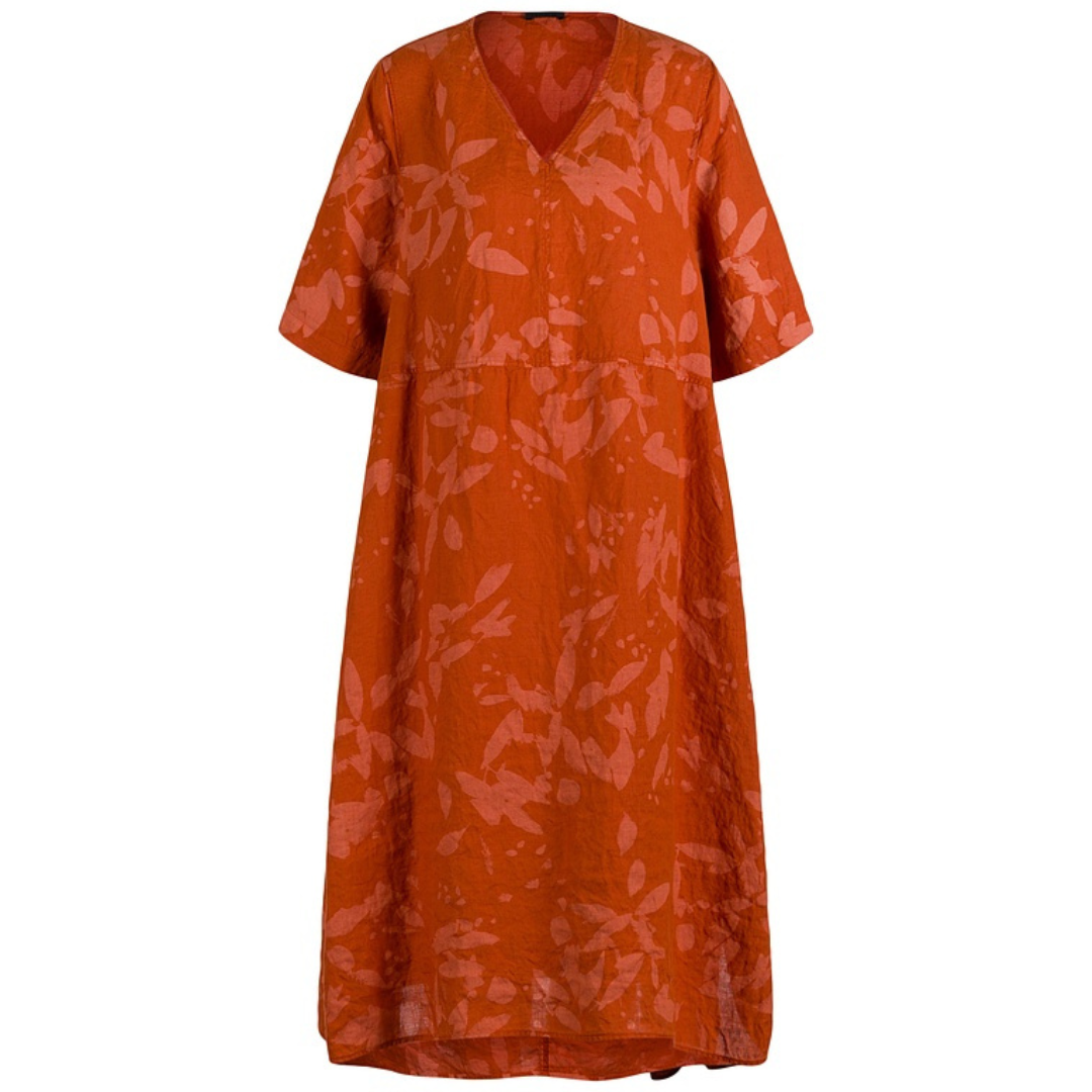 Oska Dress 611 In Rust