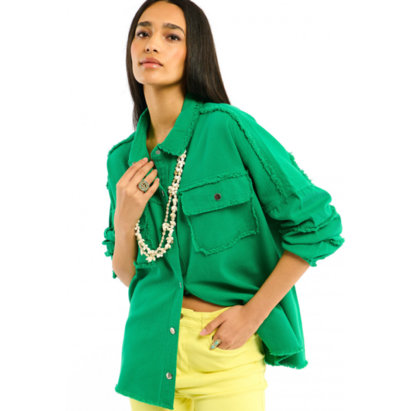 Wild Shirt/Jacket In Emerald