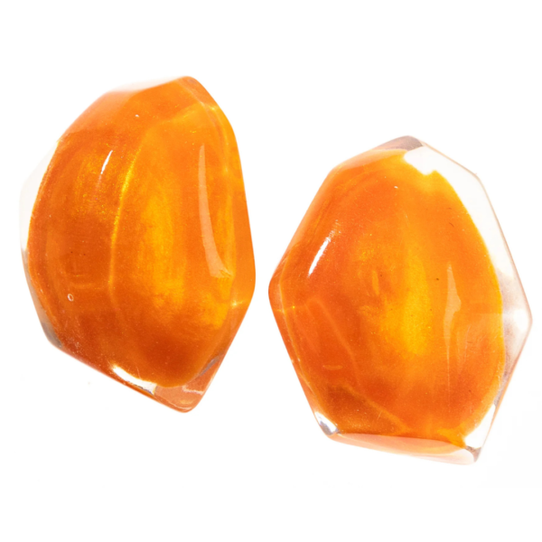 Zsiska Clip On Earring In Orange