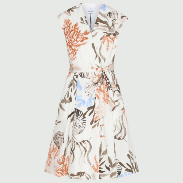 Marella Mllfilo Dress In Cream/Multi
