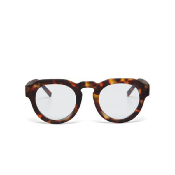 OKKIA Zeno Round Reading Glasses In Havana