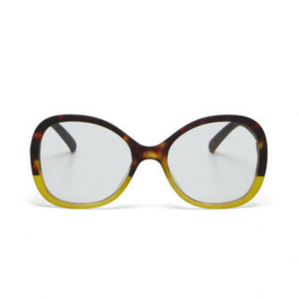 OKKIA Verona Reading Glasses In Havana Yellow