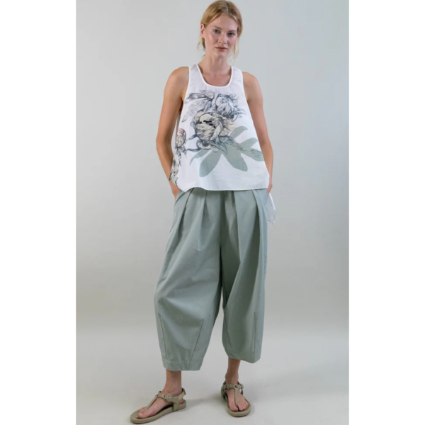 Psophia Ice Blue Bubble Trousers