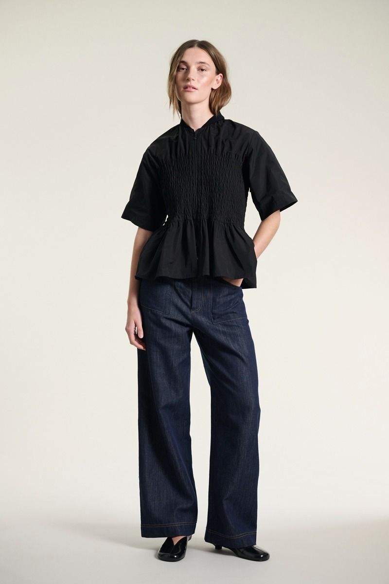 Bitte Kai Rand Fukkura Top In Black - Image 2