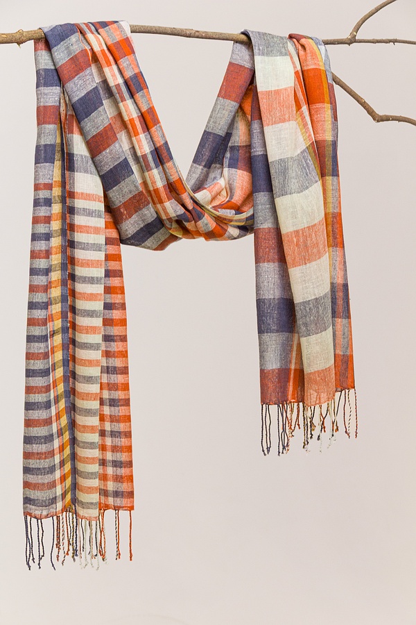 Oska Scarf 613 In Dew Check - Image 3