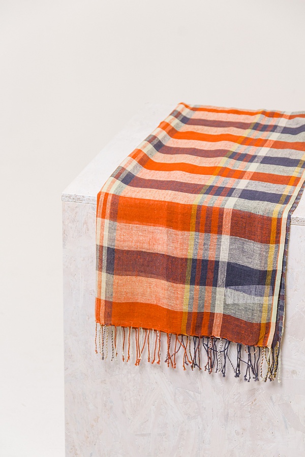 Oska Scarf 613 In Dew Check - Image 4