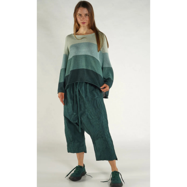 Rundholz Sweater Rainforest Stripe