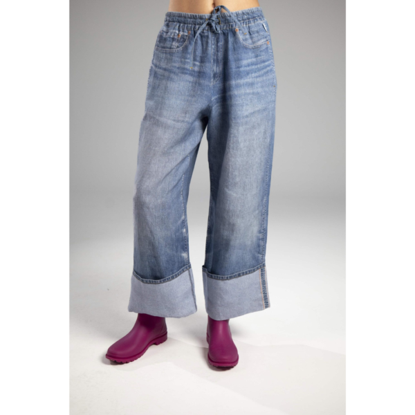 Clemente Rundu Up Linen Pants